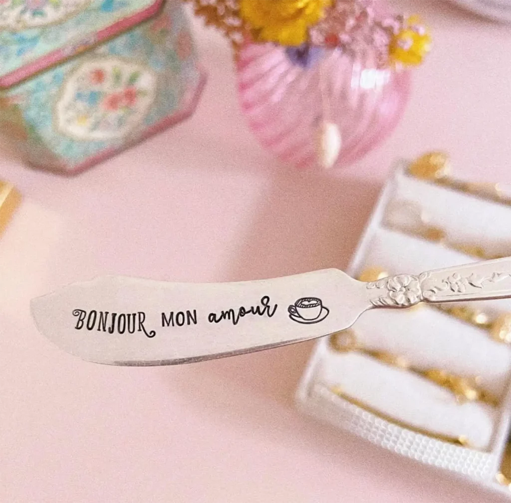 tartineur "bonjour mon amour"